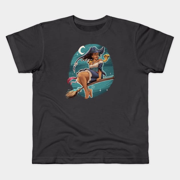 Witch Kids T-Shirt by Hugo Gherard